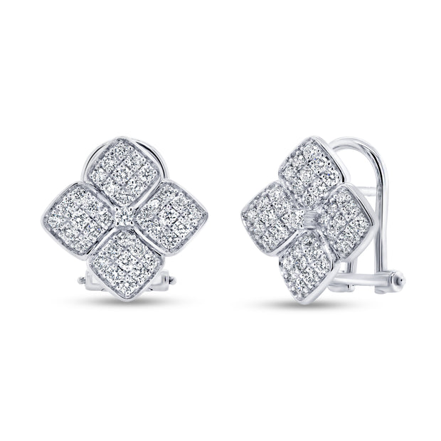 Uneek Botania-Flores Collection Clover Earrings