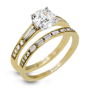 Wedding Set in 18k Gold with Diamonds