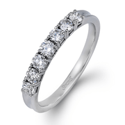 Anniversary Ring in Platinum with Diamonds