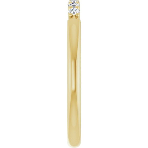 Accented Stackable Ring