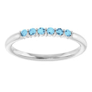 Accented Stackable Ring