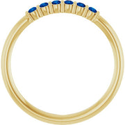 Accented Stackable Ring