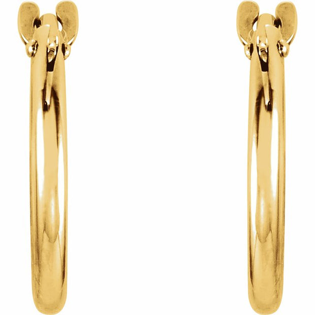 Youth Hoop Earrings