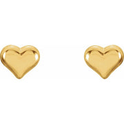 Youth Puffed Heart Earrings