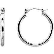 Tube Hoop Earrings