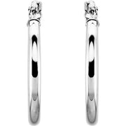 Tube Hoop Earrings