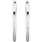 Tube Hoop Earrings