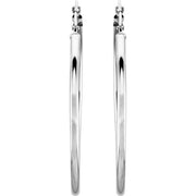 Tube Hoop Earrings