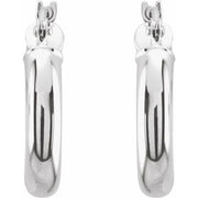 Tube Hoop Earrings