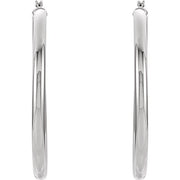 Tube Hoop Earrings