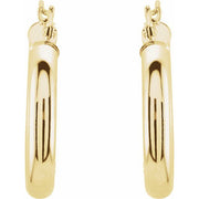 Tube Hoop Earrings