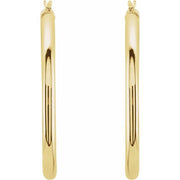 Tube Hoop Earrings