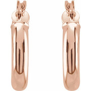Tube Hoop Earrings