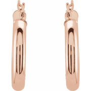 Tube Hoop Earrings