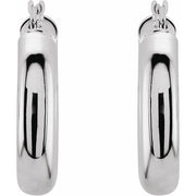 Tube Hoop Earrings