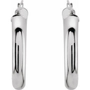 Tube Hoop Earrings