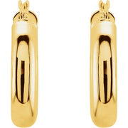 Tube Hoop Earrings