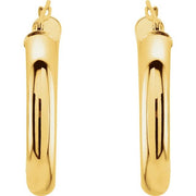 Tube Hoop Earrings