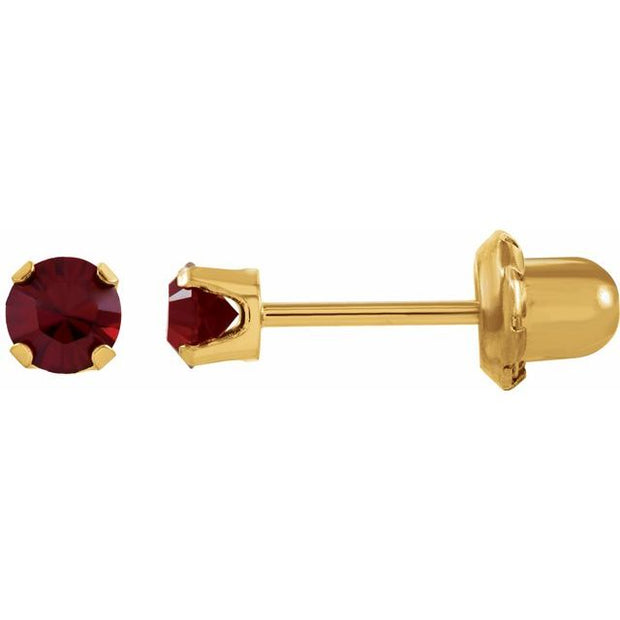 InvernessÂ® Piercing Birthstone Stud Earrings
