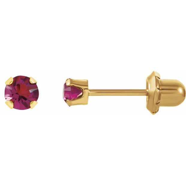 InvernessÂ® Piercing Birthstone Stud Earrings