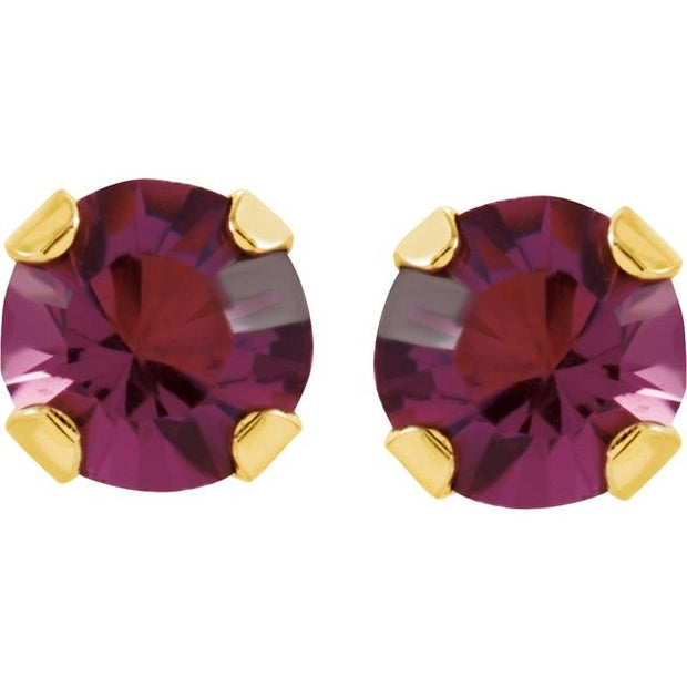 InvernessÂ® Piercing Birthstone Stud Earrings