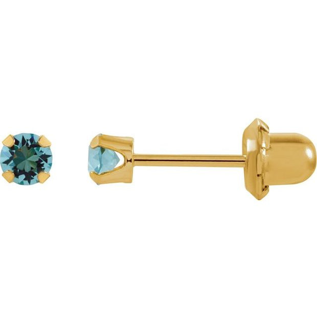 InvernessÂ® Piercing Birthstone Stud Earrings