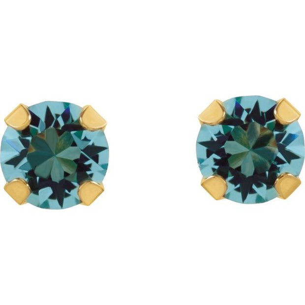 InvernessÂ® Piercing Birthstone Stud Earrings