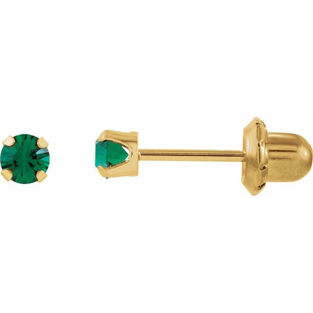 InvernessÂ® Piercing Birthstone Stud Earrings