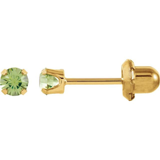 InvernessÂ® Piercing Birthstone Stud Earrings