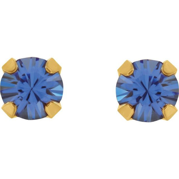 InvernessÂ® Piercing Birthstone Stud Earrings