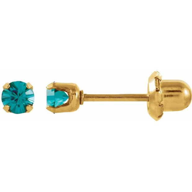 InvernessÂ® Piercing Birthstone Stud Earrings