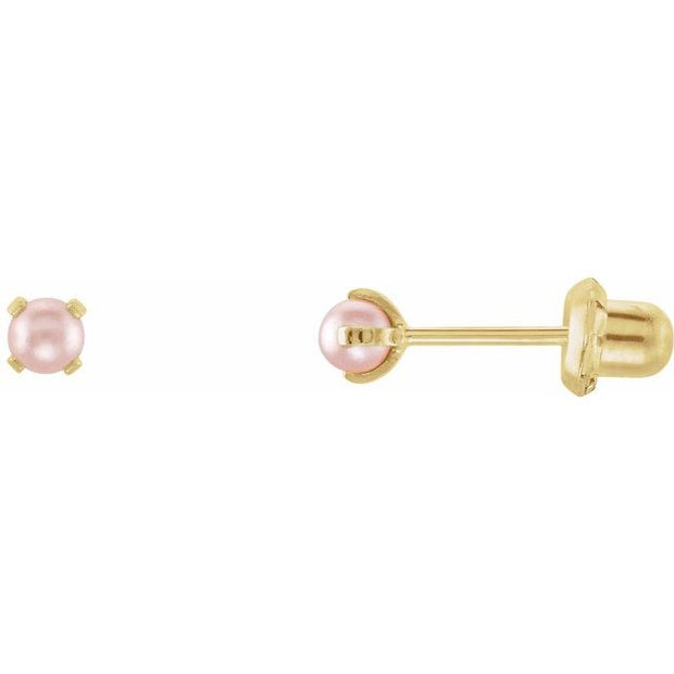Imitation Pearl InvernessÂ® Piercing Earrings