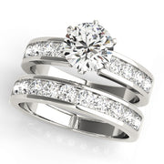1.0 CT Round Diamond Engagement Ring