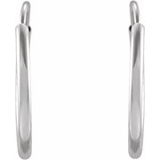Flexible Endless Tube Hoop Earrings