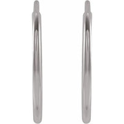 Flexible Endless Tube Hoop Earrings