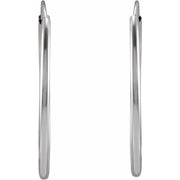 Flexible Endless Tube Hoop Earrings