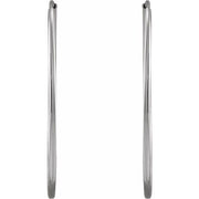Flexible Endless Tube Hoop Earrings