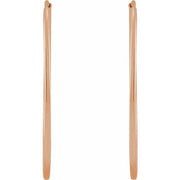 Flexible Endless Tube Hoop Earrings