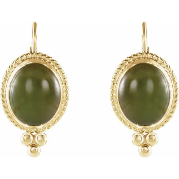 Cabochon Earrings