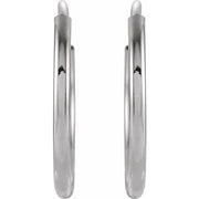 Endless Tube Hoop Earrings