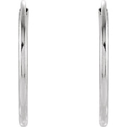 Endless Tube Hoop Earrings