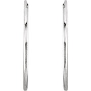 Endless Tube Hoop Earrings