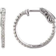 Inside-Outside Hoop Earrings