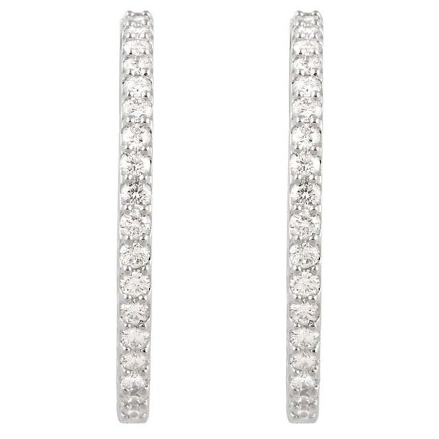 Inside-Outside Hoop Earrings