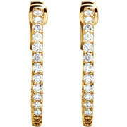 Inside-Outside Hoop Earrings