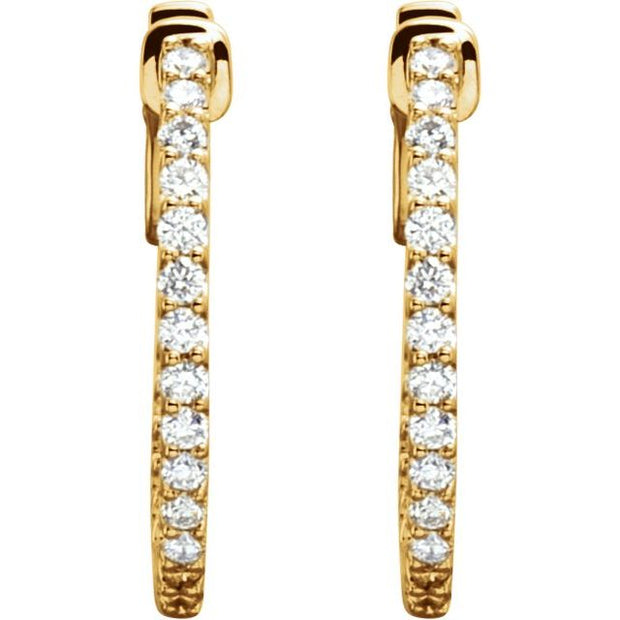 Inside-Outside Hoop Earrings