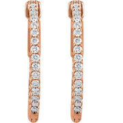 Inside-Outside Hoop Earrings
