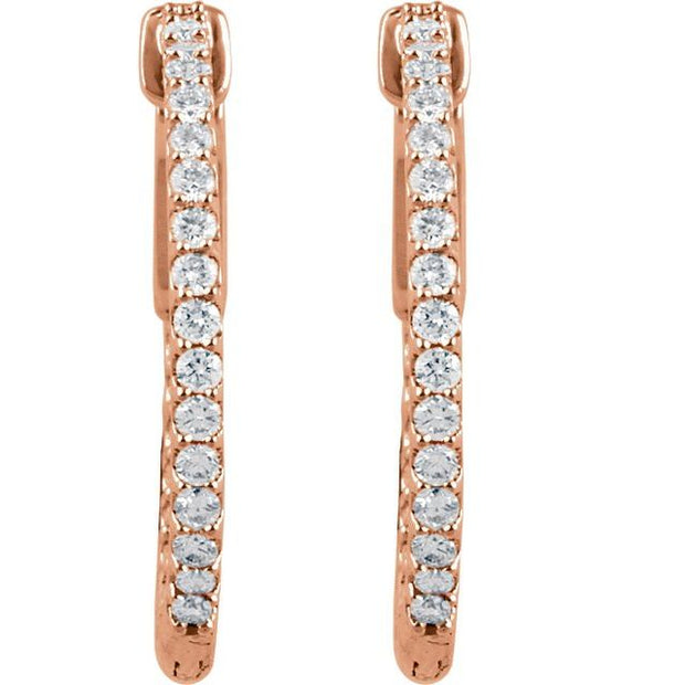 Inside-Outside Hoop Earrings