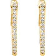 Inside-Outside Hoop Earrings