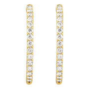 Inside-Outside Hoop Earrings